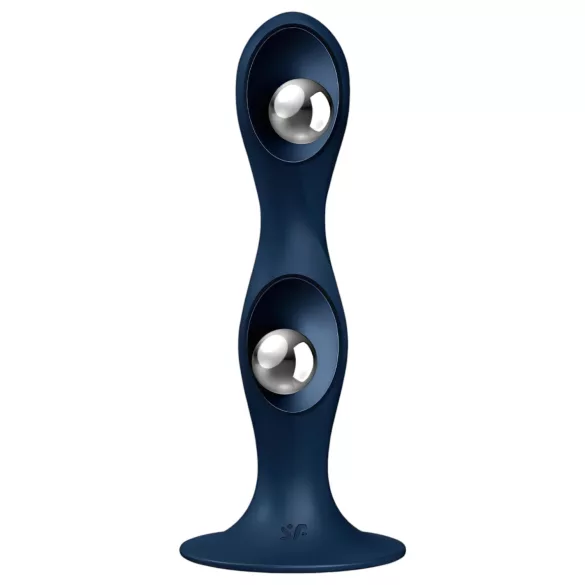 Satisfyer Double Ball-R - tupekuulid - kaalutud - sinine