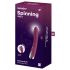 Satisfyer Spinning Vibe 1 - G-punkti vibraator pöörleva otsaga - punane