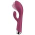 Satisfyer Spinning Rabbit 1 - pöörlev kliitorivibraator (punane)