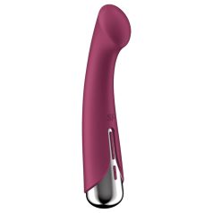   Satisfyer Spinning G-Spot 1 - G-punkti vibraator pöörleva otsaga - punane