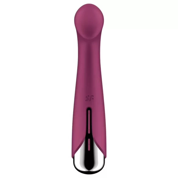 Satisfyer Spinning G-Spot 1 - pöörleva peaga G-punkti vibraator (punane)