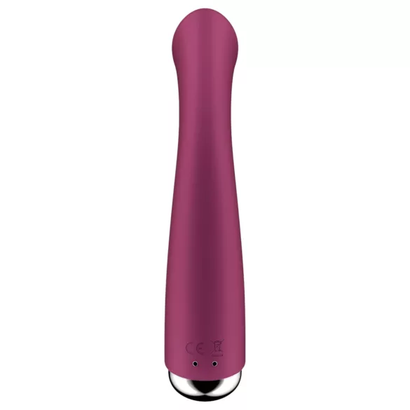 Satisfyer Spinning G-Spot 1 - pöörleva peaga G-punkti vibraator (punane)