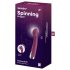 Satisfyer Spinning G-Spot 1 - pöörlev G-punkti vibraator (punane)