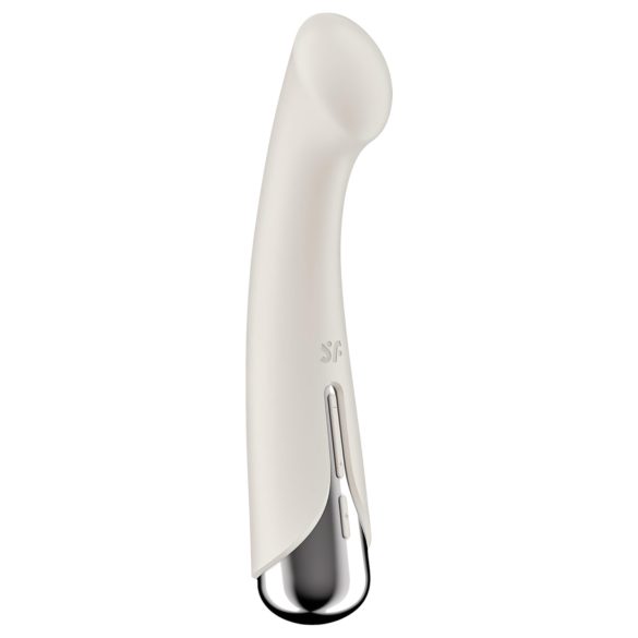 Satisfyer Spinning G-Spot 1 - pöörlev G-punkti vibraator (beež)