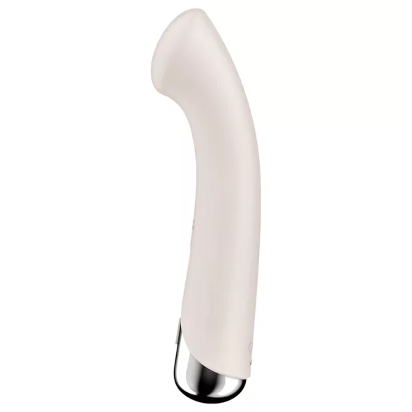 Satisfyer Spinning G-Spot 1 - G-punkti vibraator pöörleva otsaga - beež