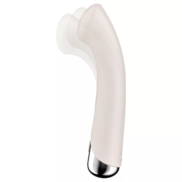 Satisfyer Spinning G-Spot 1 - G-punkti vibraator pöörleva otsaga - beež