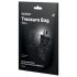 Satisfyer Treasure Bag L - diskreetne hoiukott - keskmine (must)