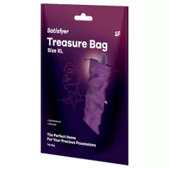   Satisfyer Treasure Bag XL - diskreetne sekssmänguasjade hoiukott (lilla)