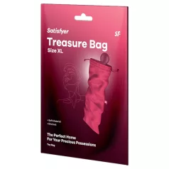   Satisfyer Treasure Bag XL - diskreetne seksmänguasjade hoiukott (roosa)