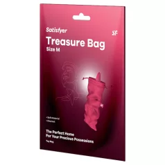   Satisfyer Treasure Bag M - diskreetne seksimänguasjade hoiukott (roosa)
