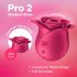 Satisfyer Pro 2 Rose - kaasaegne õhuimpulsiga kliitori stimulaator (punane)