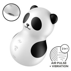   Satisfyer Pocket Panda - õhulainega kliimaksistimulaator - must