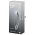 Satisfyer Pure Gravity 1 - terasest ribiline dildo - hõbedane