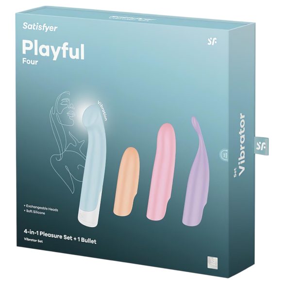 Satisfyer Playful Four - vibraatorite komplekt