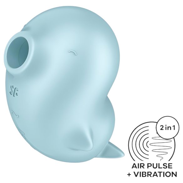 Satisfyer Sassy Seal - õhulainete kliitori stimulaator (türkiis)