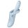 Satisfyer Heat Flex 4 - soojendusega kliitorivibraator (hõbe)