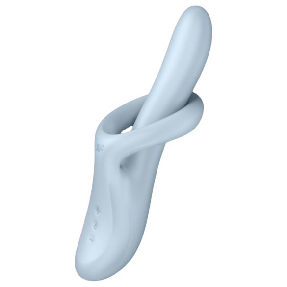 Satisfyer Heat Flex 4 - soojendusega kliitorivibraator (hõbe)