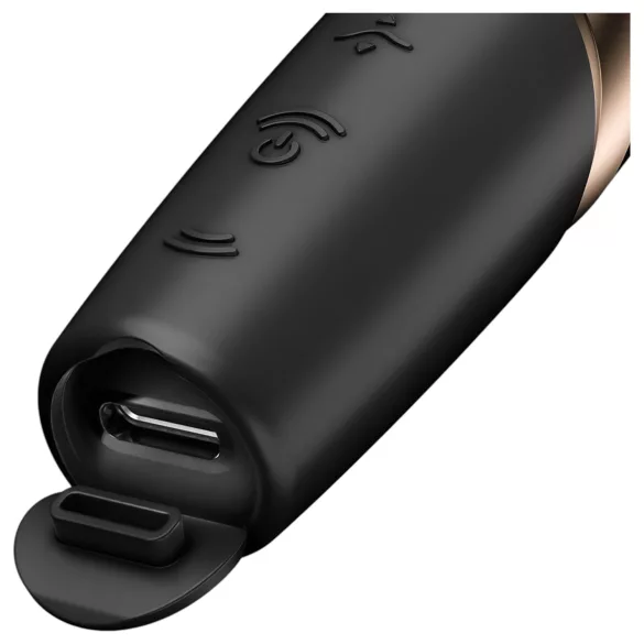 Satisfyer Perfect Kiss - huulepulgavibraator - must