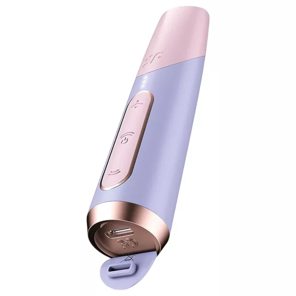 Satisfyer Bold Kiss - õhuimpulsiga huulepulga vibraator - roosa