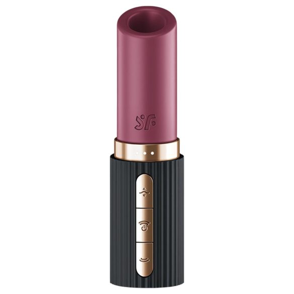 Satisfyer Pro 2 Kiss - õhulaine huulepulgavibraator (must)