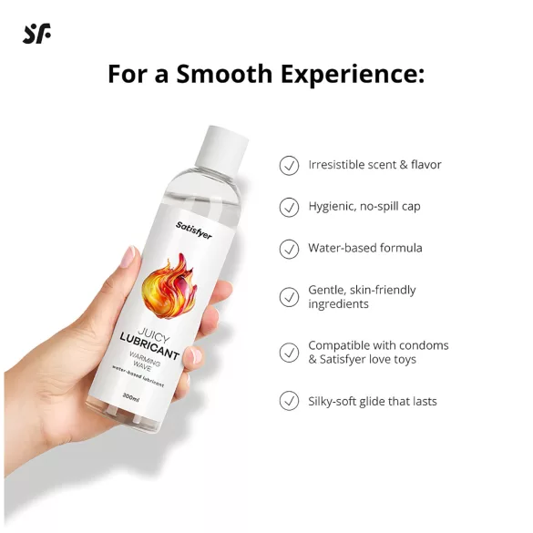 Satisfyer - soojendava efektiga libesti - 300ml