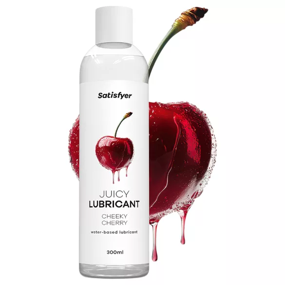 Satisfyer - maitsestatud libesti - kirsimaitseline - 300ml