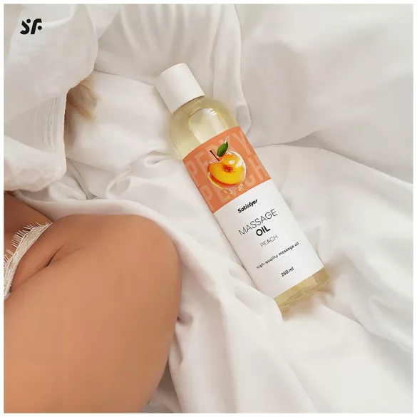 Satisfyer - massaažiõli - virsik - 250ml