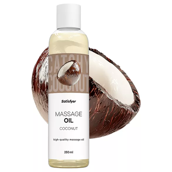 Satisfyer - massaažiõli - kookos - 250ml