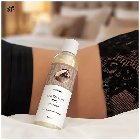 Satisfyer - massaažiõli - kookos - 250ml