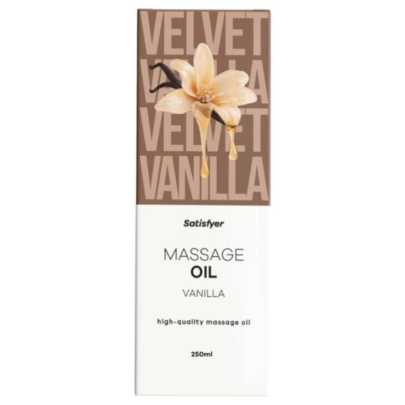 Satisfyer - massaažiõli - vanilje - 250ml