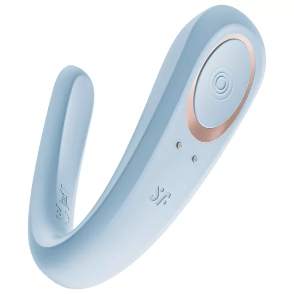 Satisfyer Double Classic - paarivibraator (sinine)