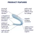 Satisfyer Double Classic - paarivibraator (sinine)