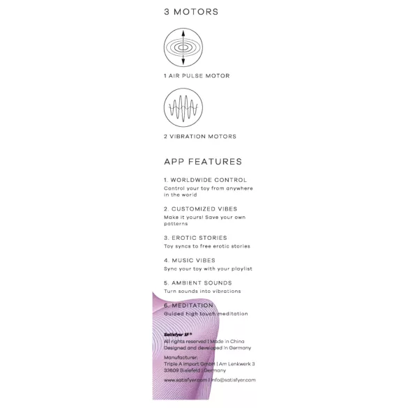 Satisfyer Pro 2 Generation 4 - õhulainetega kliitoristimulaator (sinine)