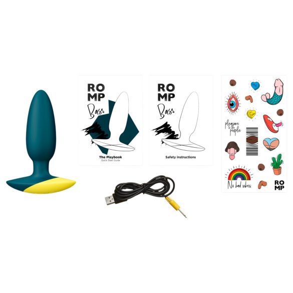 ROMP Bass - anaalvibraator - roheline