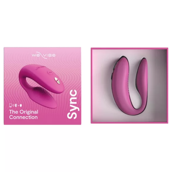 We-Vibe Sync - rakenduse ja puldiga juhitav paarivibraator (roosa)