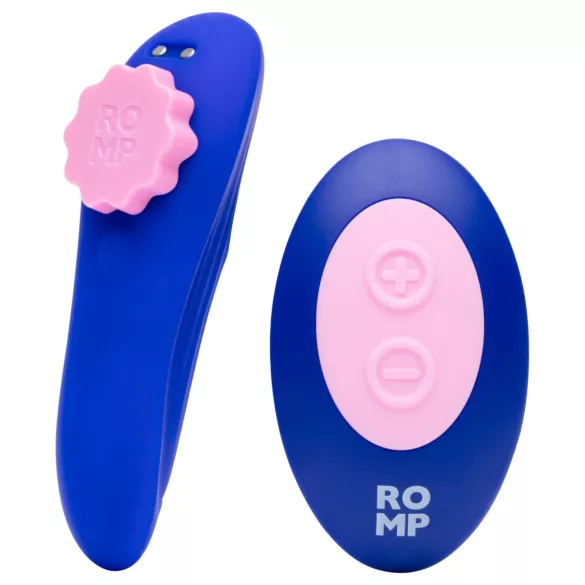 ROMP Party - kantav puldiga aluspükste vibraator (lilla)