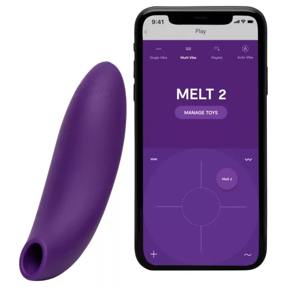 We-Vibe Melt 2 - rakendusega juhitav õhulainetega kliitoristimulaator (lilla)