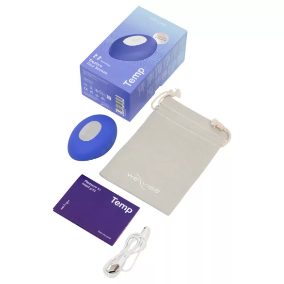 We-Vibe Temp - jahutav-soojendav kliitorivibraator (sinine)