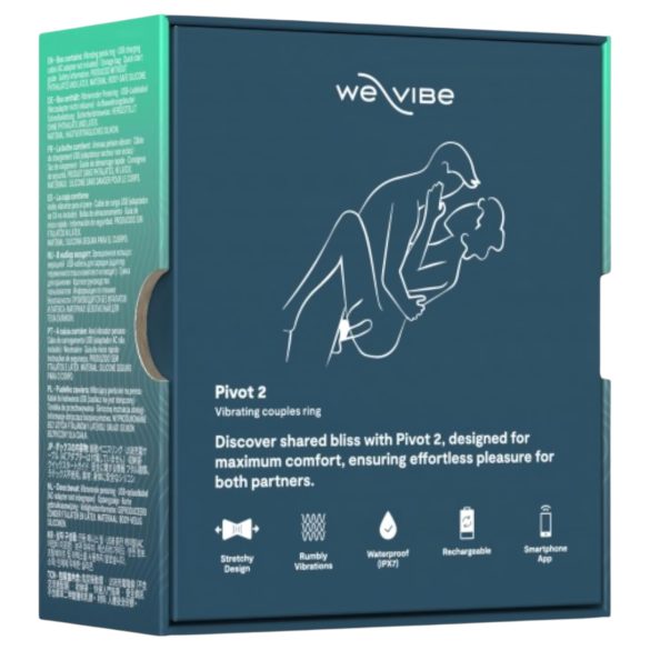 We-Vibe Pivot 2 - vibraatoriga erektsioonirõngas - sinine