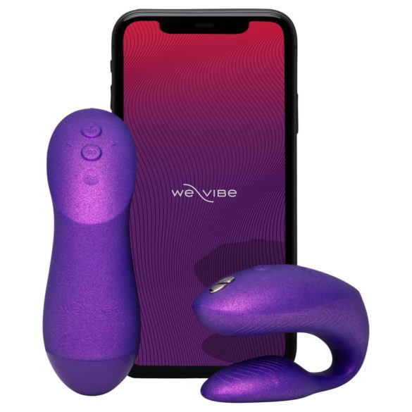 We-Vibe Chorus Pro - paaride vibreeriv sekslelu - puldiga - lilla