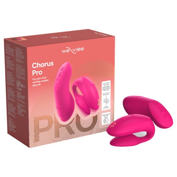 We-Vibe Chorus Pro - nutikas kaugjuhtimispuldi paarivibraator (roosa)