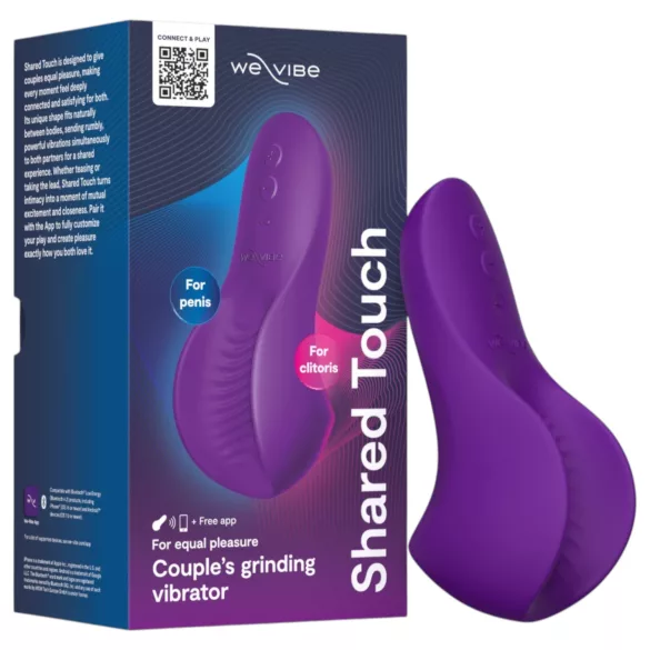 We-Vibe Shared Touch - nutikas paarivibraator (lilla)