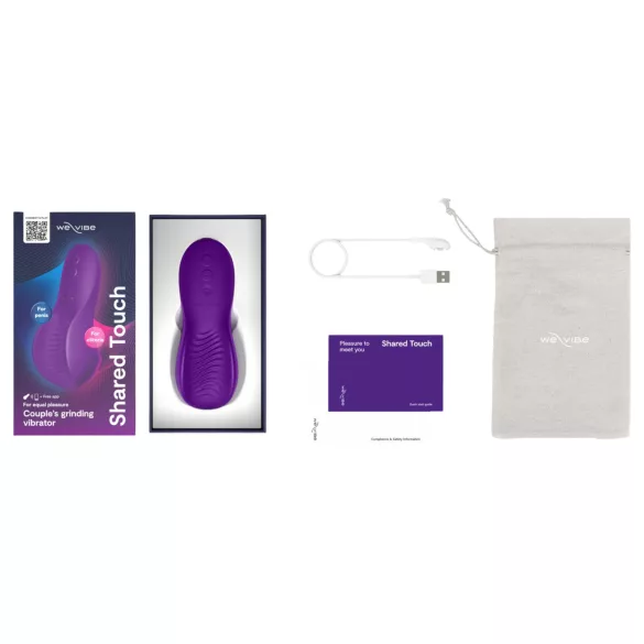 We-Vibe Shared Touch - nutikas paarivibraator (lilla)