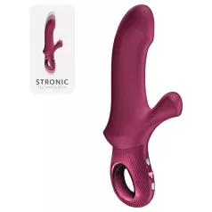   Fun Factory Bi Stronic Curve - tõukav kliitorivarrega vibraator (punane)