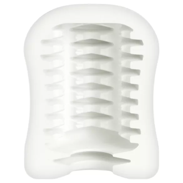 Mystim - masturbaator Ribbed Rita - sooneline valge