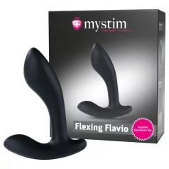 Mystim Flexing Flavio - elektro prostatas vibraator - must