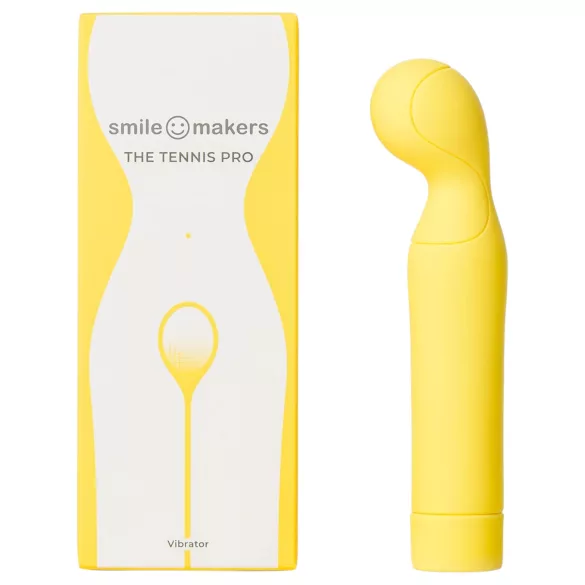 Smile Makers - Tennisetreener vibraator (kollane)