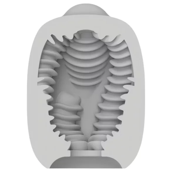 VIBEGGS Twisty Tongues - vibro munakujuline masturbaator - valge