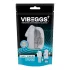 VIBEGGS Twisty Tongues - vibro munakujuline masturbaator - valge