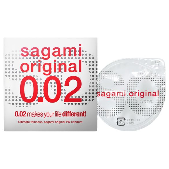 Sagami Original 0,02 - kondoom - 55mm - 1 tk